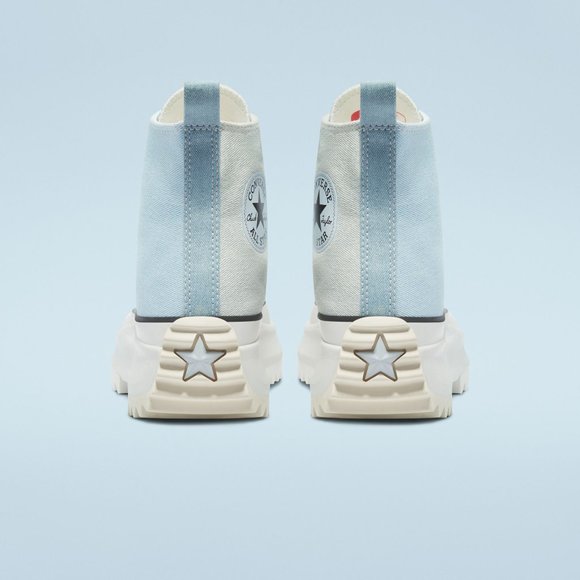 Converse Summer Denim Run Star Hike Blue Casual Lifestyle - Picture 6 of 12